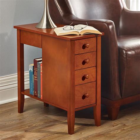 Quote End Tables With Storage Cabinet